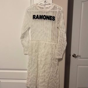 🛍 Long Sleeve see through Dress🛍